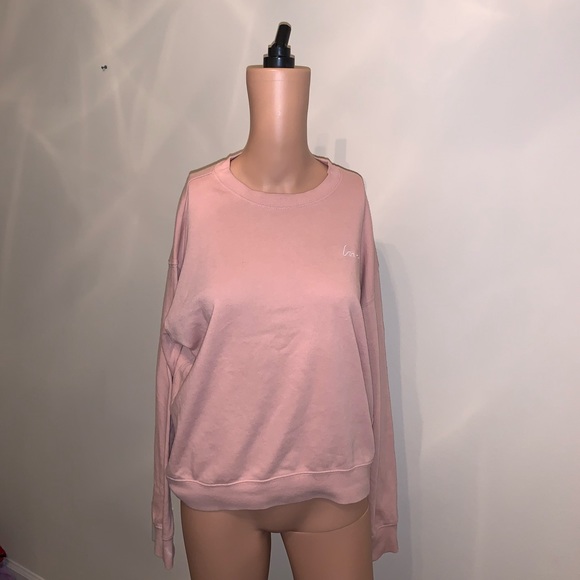 H&M Tops - H&M Divided Pink Sweatshirt size M